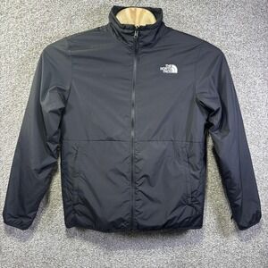 The North Face Jacket Mens Medium Black Insulated Full Zip Windbreaker NF0A5IWI